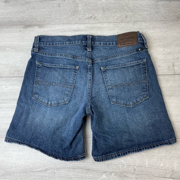 Lucky Brand Mid Rise Denim Roll Up Shorts Size 25 - Picture 8 of 9